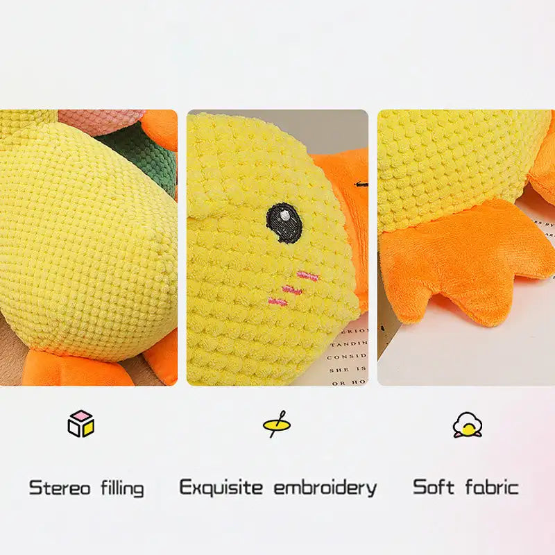 Plush with Sounds Duck Toy