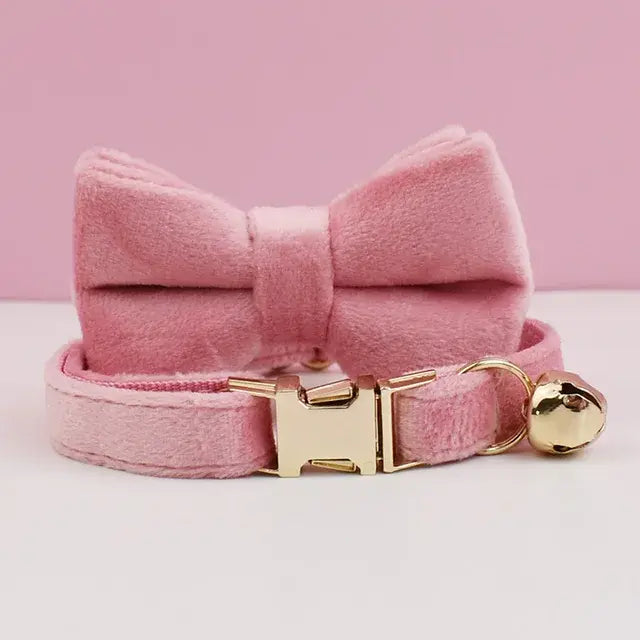 Velvet Cat Collar